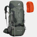 NNEOBA 75L Camping Backpack  Waterproof Rucksack Green-0