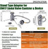 Camping Furnace Support Dual Stove Silver-1