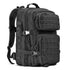 NNEOBA 45L Tactical Molle Backpack Military-Grade Assault Pack Bug Out Bag Black-0