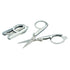 Folding Scissors, 3-1/2" (2"Â folded), Stainless Steel