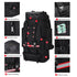 Tactical Backpack with Reflective Strips Black-3