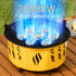 20000W Camping Stove 7-Core Yellow-2