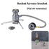 Camping Furnace Support Dual Stove Silver-2