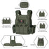 Tactical Plate Carrier Vest Quick Release Green-1