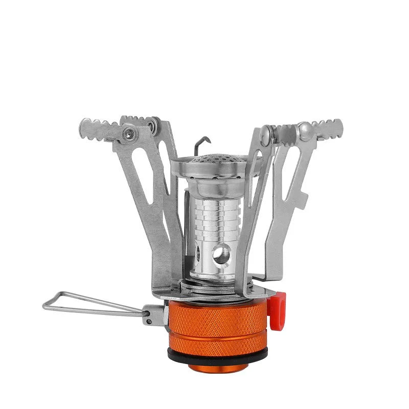 3000W Foldable Camping Gas Stove Silver-0
