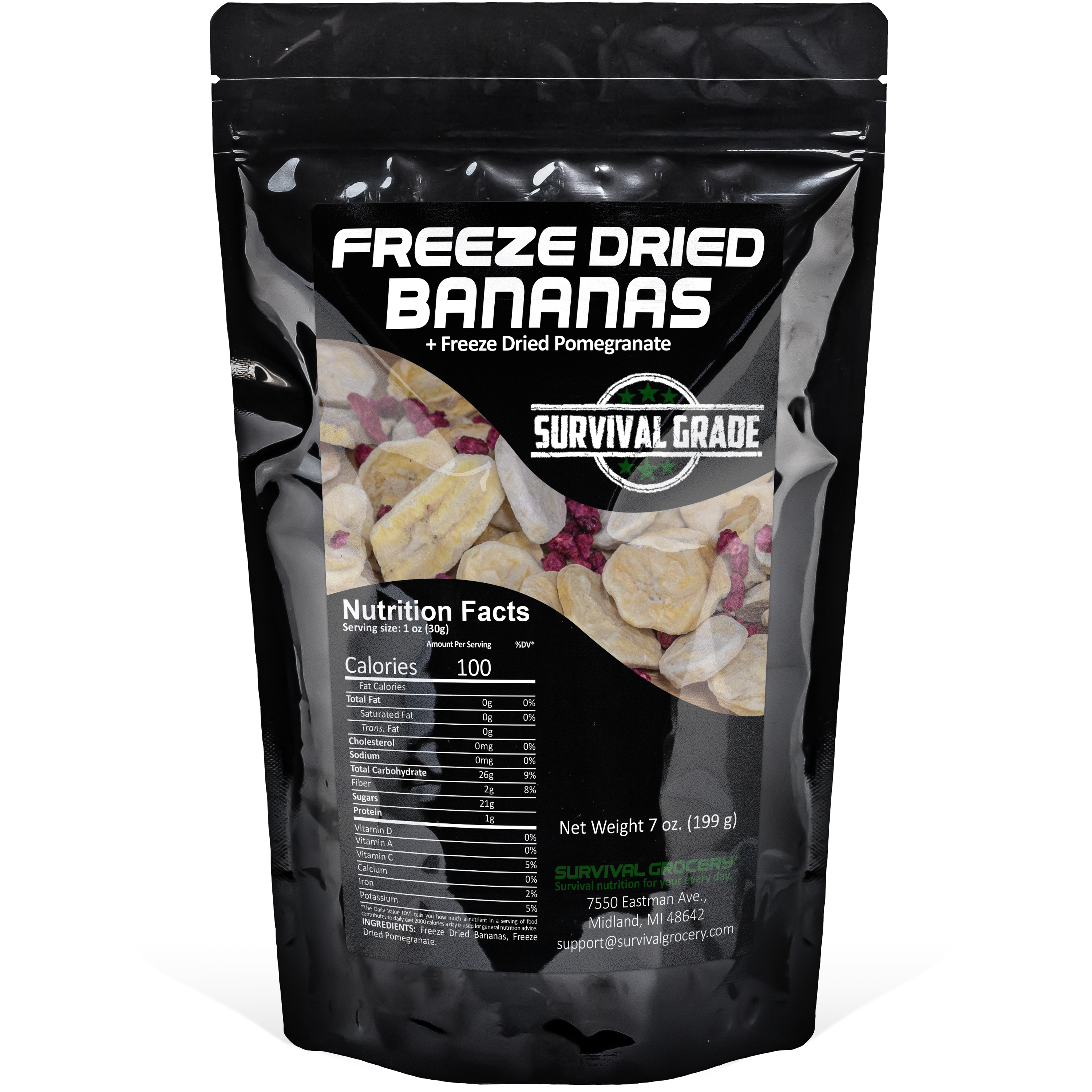 Freeze Dried Bananas-1