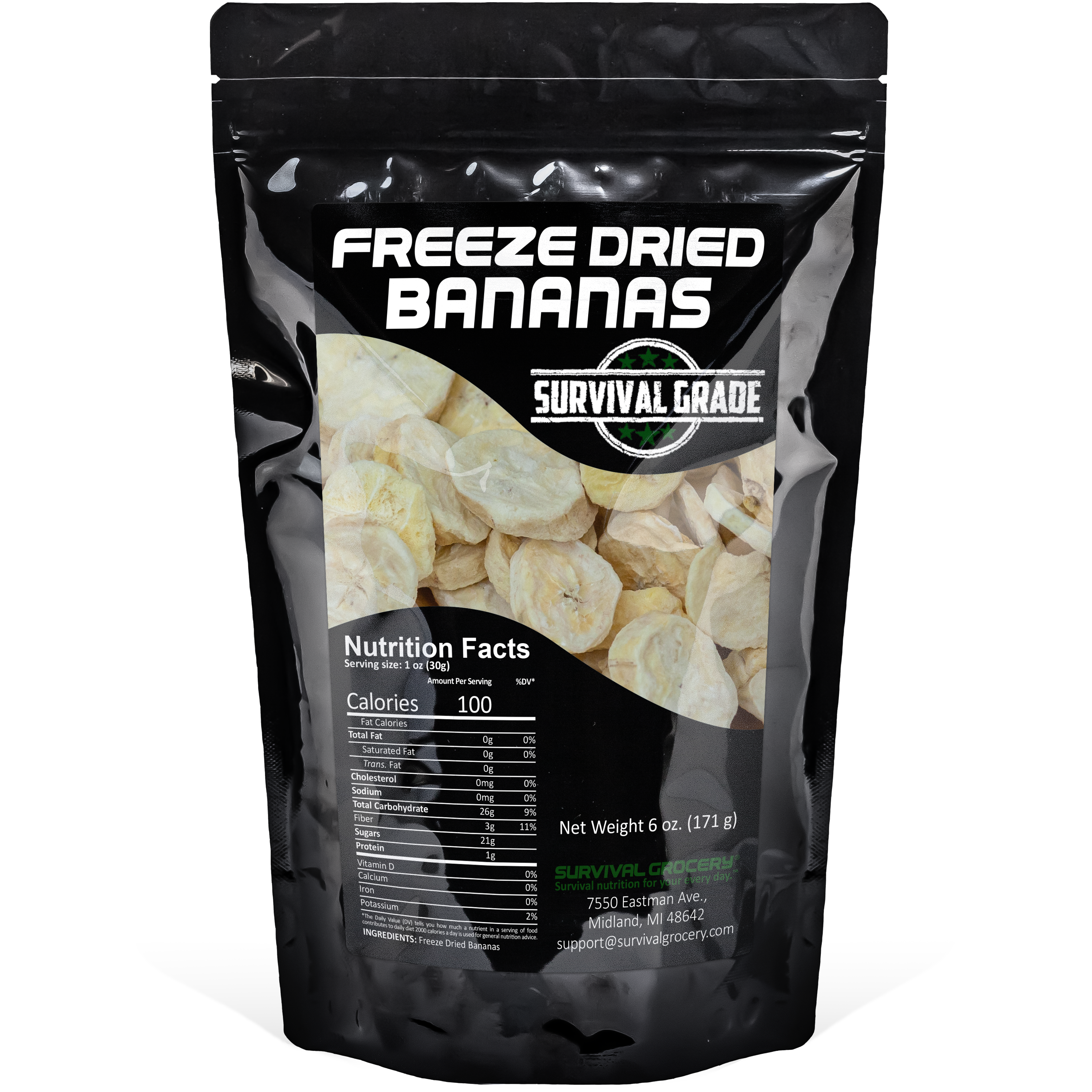 Freeze Dried Bananas-0