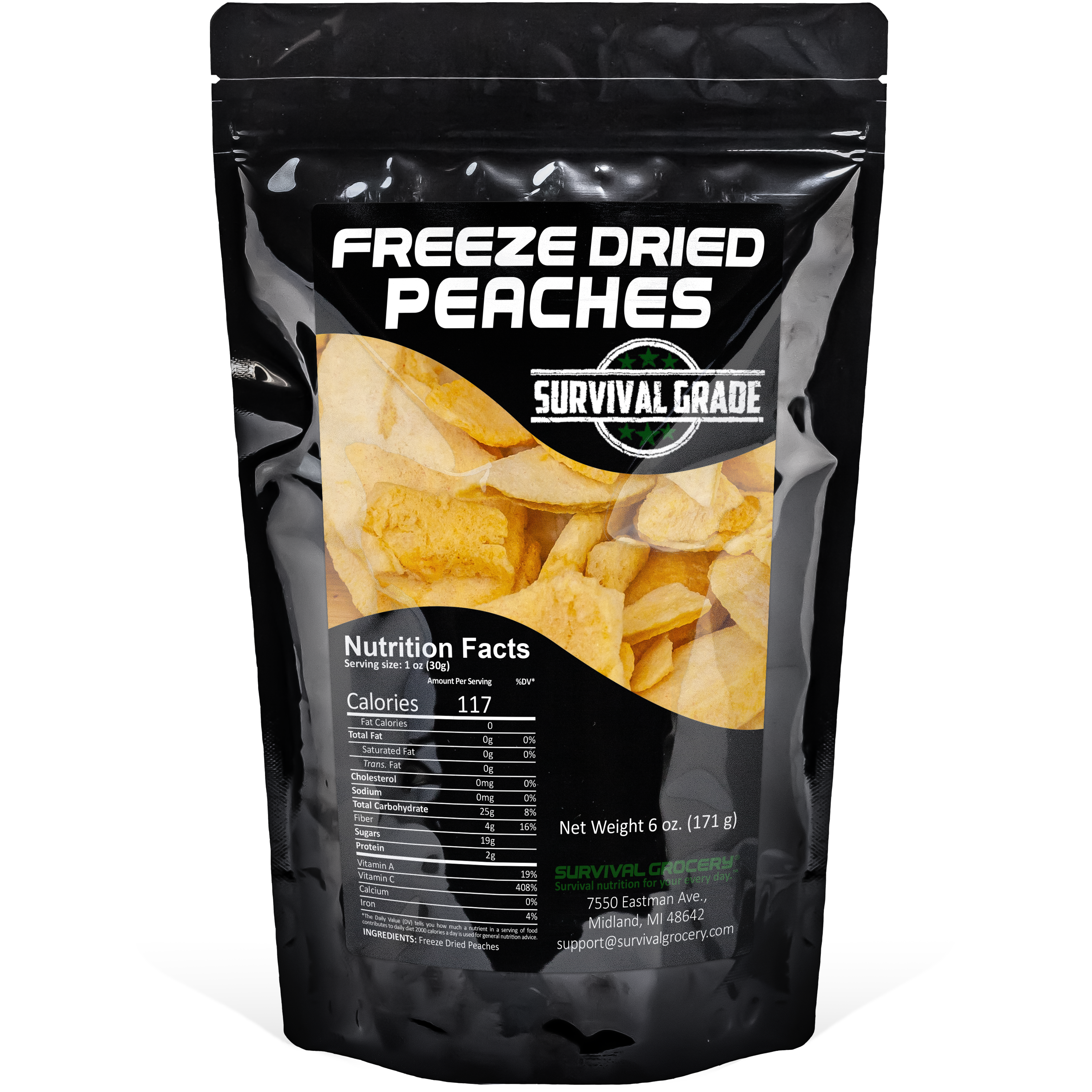 Freeze Dried Peaches-0