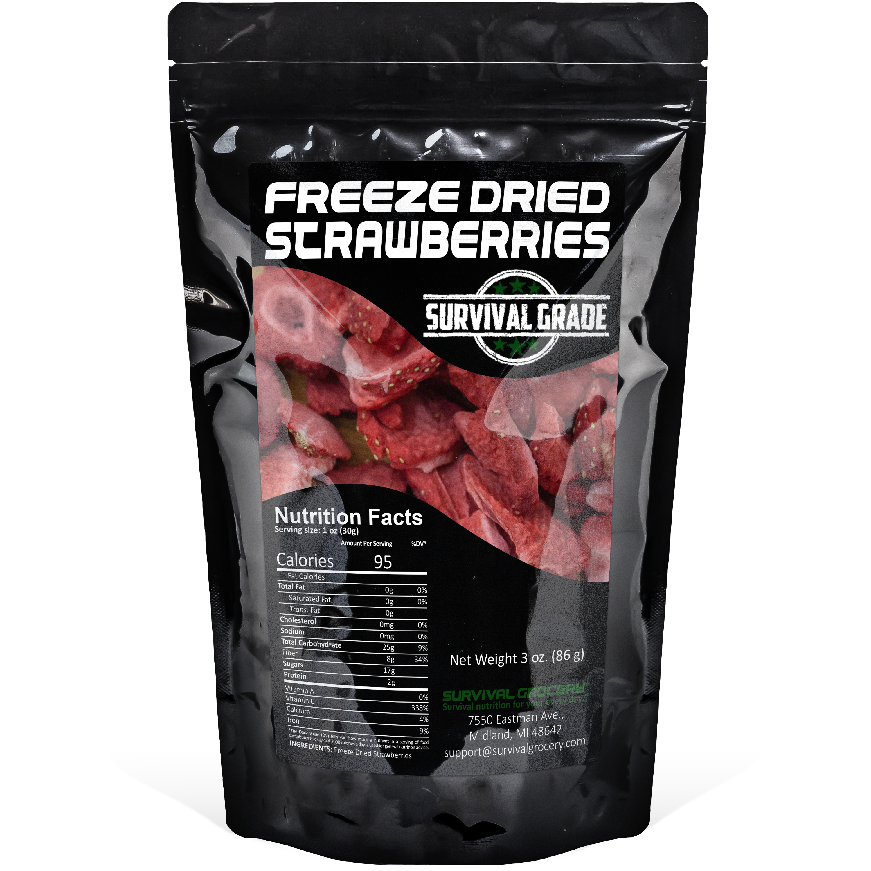 Freeze Dried Strawberries-0