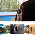 FEIRSH 8x20 Monocular Corner Telescope Outdoor Low Light Night Vision Portable Telescope(Metal Optical Blue Film)