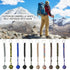 Outdoor Security Protection Black Monkey Fist Steel Ball Bearing Self Defense Lanyard Survival Key Chain(Green)