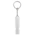 3 PCS Mini Portable 120db Double Pipe High Decibel Outdoor Camping Hiking Survival Whistle Double-frequency Emnergecy Whistle Keychain(Silver)