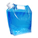 PE Water Bag For Portable Folding Water Storage Lifting Bag for Camping Hiking Survival Hydration Storage Bladder(10L)