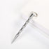 Outdoor Anti-Wolf Supplies Equipment Pen Stick With Key Ring(Silver)