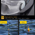 NNEIDS Adjustable Focus Fishing Telescope With Myopia Clip - Yellow & Gray