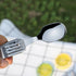 6-in-1 Folding Tableware (Fork/Knife/Spoon/Bottle Opener) for Camping and Survival(Silver)