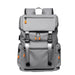 WEIXIER B1862 Men Business Leisure Large Capacity Travel Bag Computer Backpack(Grey)