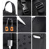 WEIXIER B1862 Men Business Leisure Large Capacity Travel Bag Computer Backpack(Grey)