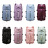 375 Large-capacity Waterproof and Wear-resistant Crossbody Travel Backpack(Black)