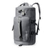 Multifunctional Travel Backpack Large Capacity Portable Drum Bag Sports Bag(Grey)