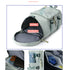 Multifunctional Travel Backpack Large Capacity Portable Drum Bag Sports Bag(Pink)