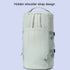 Multifunctional Travel Backpack Large Capacity Portable Drum Bag Sports Bag(Purple)