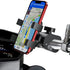 Outdoor Cycling Simple Installation Mobile Phone Holder(Black)