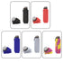 700ml Outdoor Silicone Folding Water Cup Telescopic Water Bottle Travel Drinking Cup With Carabiner(Blue)