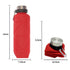 700ml Outdoor Silicone Folding Water Cup Telescopic Water Bottle Travel Drinking Cup With Carabiner(Grey)