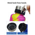 700ml Outdoor Silicone Folding Water Cup Telescopic Water Bottle Travel Drinking Cup With Carabiner(Black)