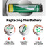 Camping Lantern Outdoor Solar Emergency Lights Multifunctional Tent Light(Black)