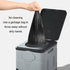Car Folding Portable Toilet Outdoor Emergency Mobile Toilet(Pure Black)