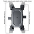 Shockproof Motorcycle Mobile Phone Holder Outdoor Bike Navigation Holder, Model: Rearview Mirror