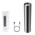 2600mAh LED Outdoor Strong Lighting Lithium Battery Flashlight, Color: Zoom Silver