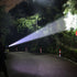 2600mAh LED Outdoor Strong Lighting Lithium Battery Flashlight, Color: Zoom Silver