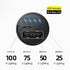 2600mAh LED Outdoor Strong Lighting Lithium Battery Flashlight, Color: Zoom Silver
