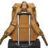 Retro Canvas Backpack Large Capacity Travel Computer Bag(Black)