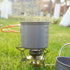 AOTU AT101 2 In 1 Outdoor Camping Cookware Picnic Portable Pot(Green Handle)