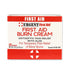 First Aid & Burn Cream .9gram, 25 Packets Per Box