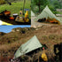 Ultralight Waterproof Flysheet Tent Shelter (Green)-4