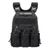 military tactical plate carrier vest with cummerbund pouches-0