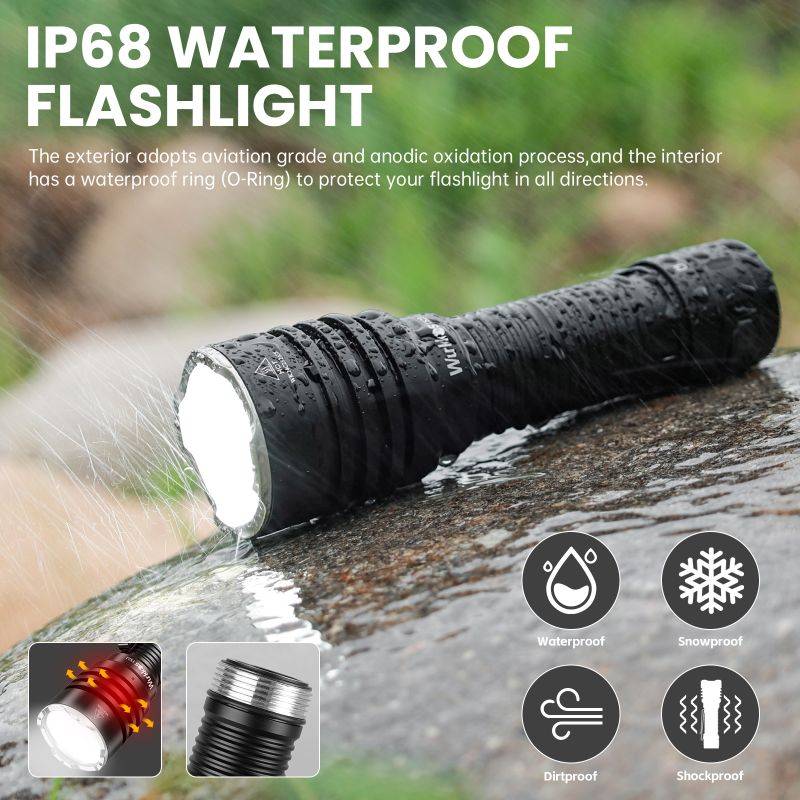Wurkkos TS23 5000 Lumens Tactical Flashlight-3
