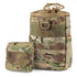 Tactical Dump Pouch Molle Storage Bag Tactical Waist Bag, Drawstring Folding Magazine Dump Bag-0
