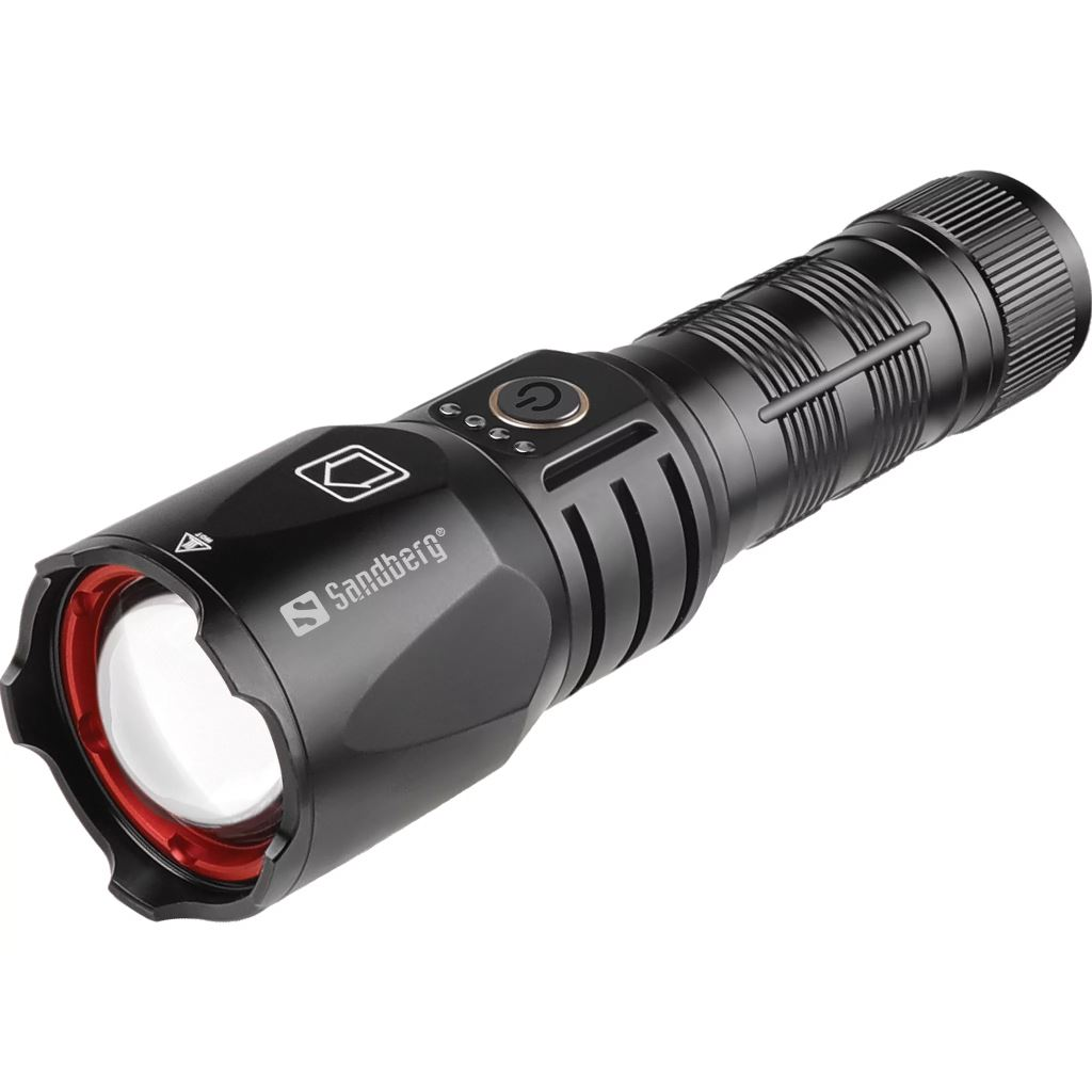 Sandberg Survivor Torch Powerbank 5000 5000 mAh Fekete (420-89)-0