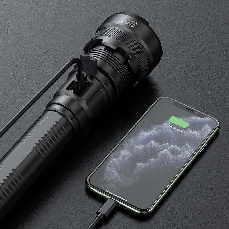 SUPERFIRE Y12 3000 LM Rechargeable Hunting Flashlight-4