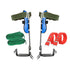 2-Gear Adjustable Safety Tree Climbing Spike Set Suitable For Hunting & Survival Climbing Tools-0