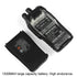 long distance hand-held walkie talkie construction site security team